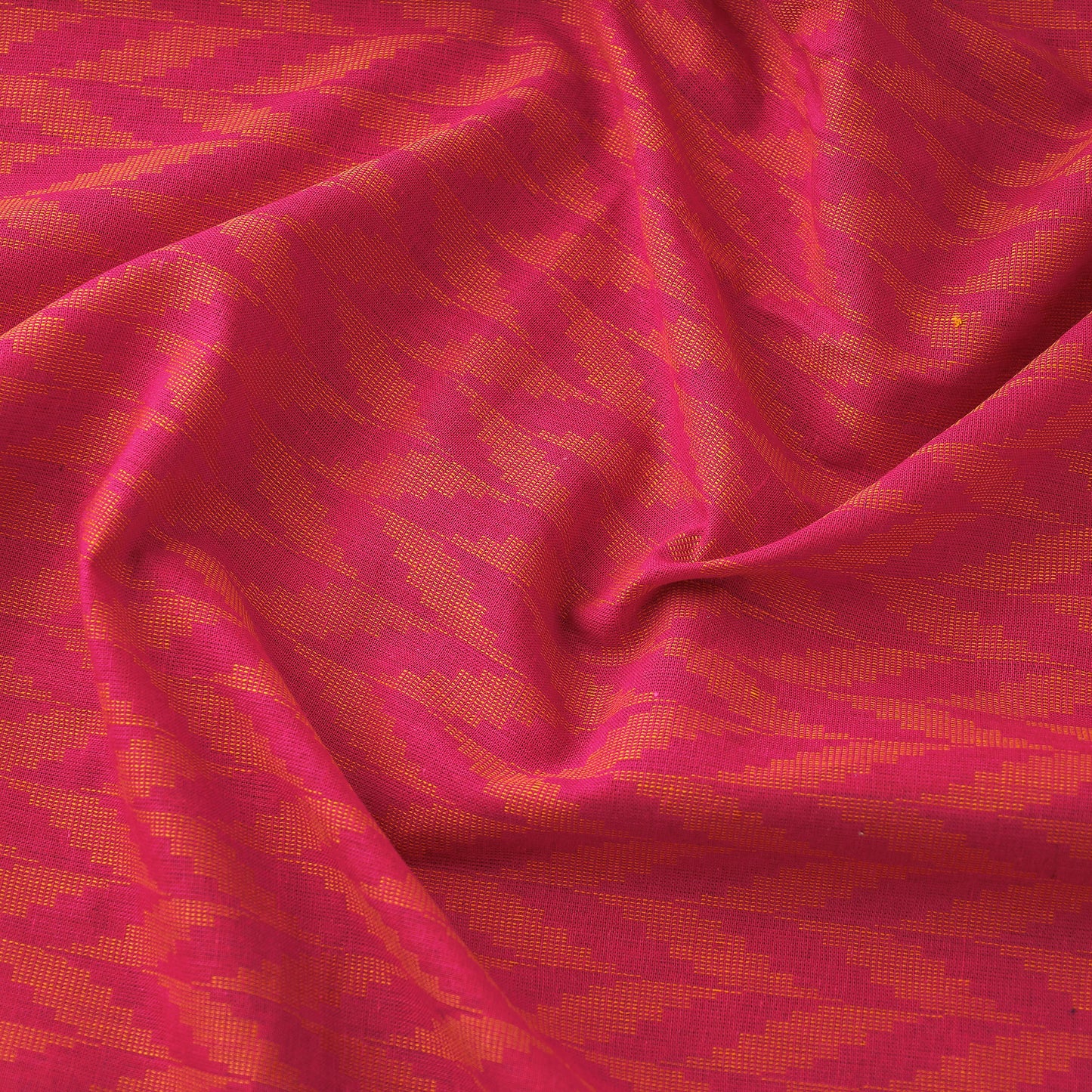 Pink - Prewashed Cotton Jacquard Fabric 09