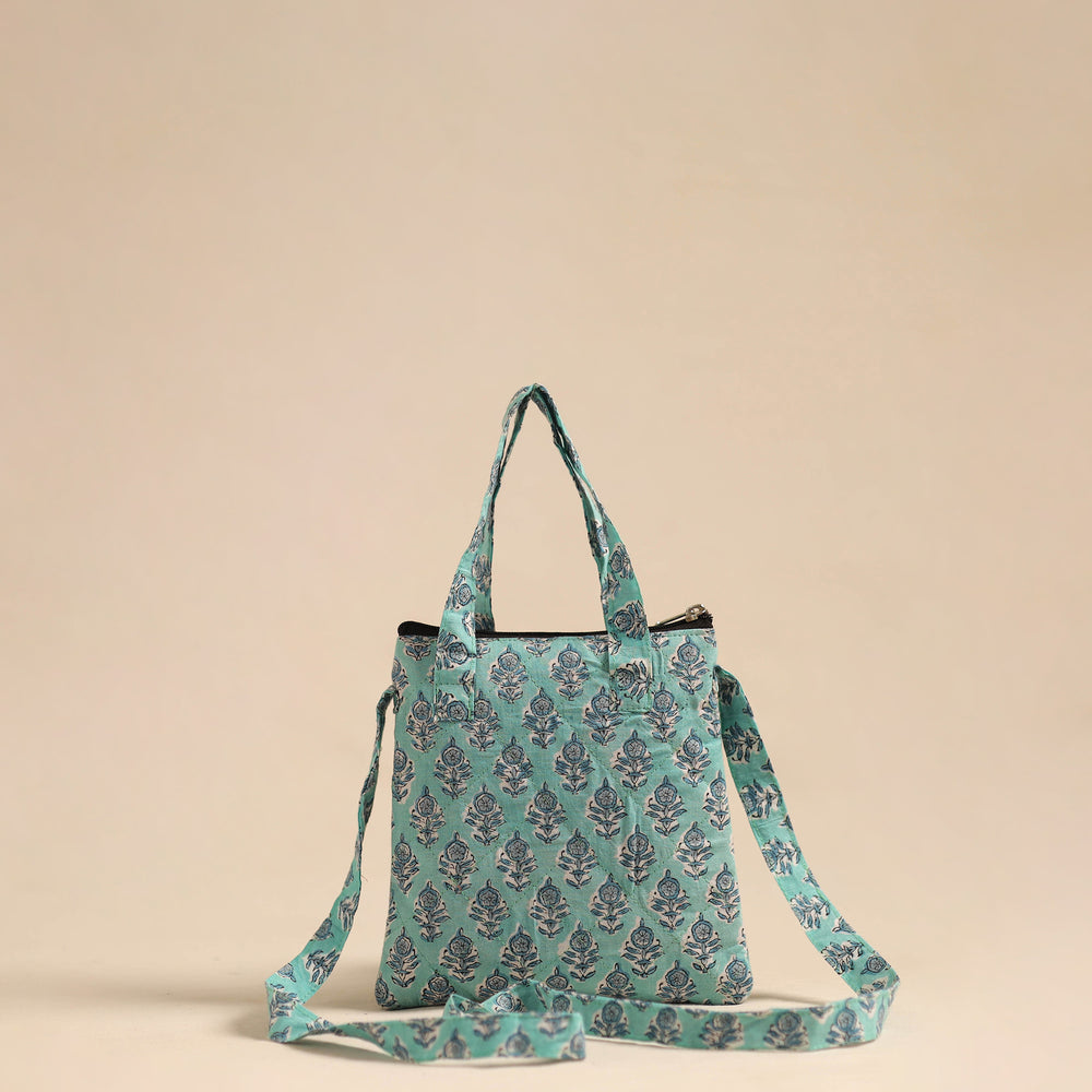 Quilted Cotton Handmade Sling Bag 09