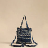 Quilted Cotton Handmade Sling Bag 04