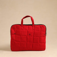 Handmade Quilted Cotton Laptop Bag 05