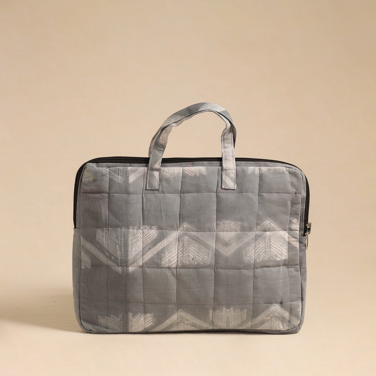 Handmade Quilted Cotton Laptop Bag 13