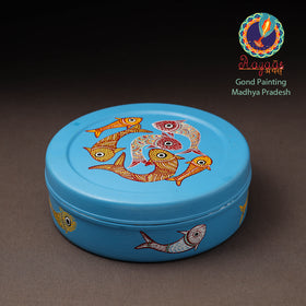  Gond Handpainted Stainless Steel Casserole