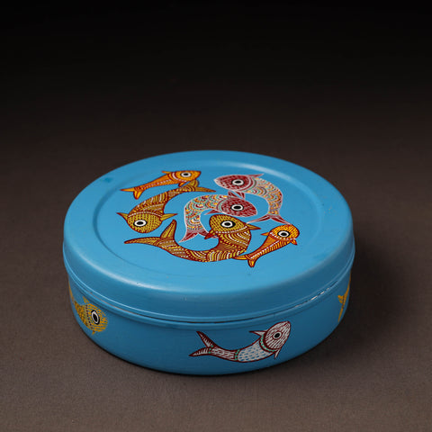 Gond Handpainted Stainless Steel Casserole 10