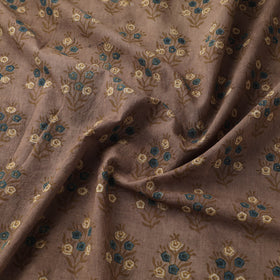 Kutch Hand Block Ajrakh Print Natural Dyed Cotton Fabric 02