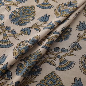 Kutch Hand Block Ajrakh Print Natural Dyed Cotton Fabric 09