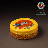 Gond Handpainted Stainless Steel Casserole 04