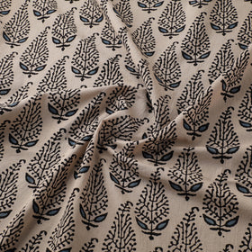 Kutch Hand Block Ajrakh Print Natural Dyed Cotton Fabric 13