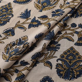 Kutch Hand Block Ajrakh Print Natural Dyed Cotton Fabric 14