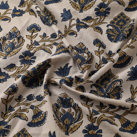 Kutch Hand Block Ajrakh Print Natural Dyed Cotton Fabric 14