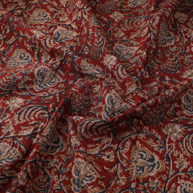 Pedana Hand Block Print Natural Dyed Cotton Kalamkari Fabric 02