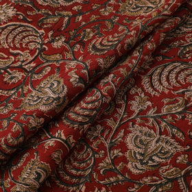 Pedana Hand Block Print Natural Dyed Cotton Kalamkari Fabric 09