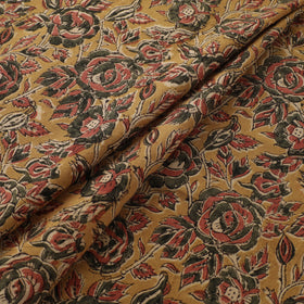 Pedana Hand Block Print Natural Dyed Cotton Kalamkari Fabric 26