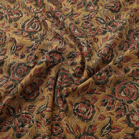 Pedana Hand Block Print Natural Dyed Cotton Kalamkari Fabric 26