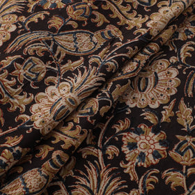 Pedana Hand Block Print Natural Dyed Cotton Kalamkari Fabric 27