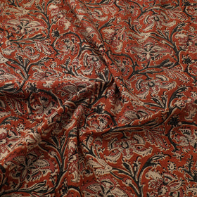 Pedana Hand Block Print Natural Dyed Cotton Kalamkari Fabric 31