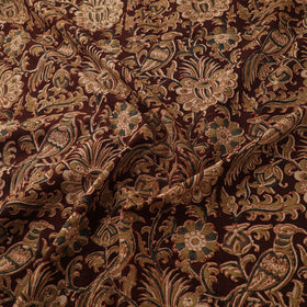 Pedana Hand Block Print Natural Dyed Cotton Kalamkari Fabric 33
