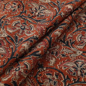 Pedana Hand Block Print Natural Dyed Cotton Kalamkari Fabric 34