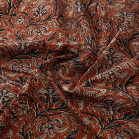 Pedana Hand Block Print Natural Dyed Cotton Kalamkari Fabric 34