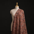 Pedana Hand Block Print Natural Dyed Cotton Kalamkari Fabric 34