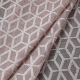 Buy Pure Banarasi Handwoven Cutwork Buti Cotton Fabric Online at iTokri.com