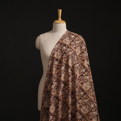 Pedana Hand Block Print Natural Dyed Cotton Kalamkari Fabric 24