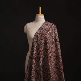 Pedana Hand Block Print Natural Dyed Cotton Kalamkari Fabric 18