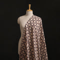 Pedana Hand Block Print Natural Dyed Cotton Kalamkari Fabric 16