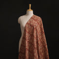 Pedana Hand Block Print Natural Dyed Cotton Kalamkari Fabric 13