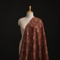 Pedana Hand Block Print Natural Dyed Cotton Kalamkari Fabric 09