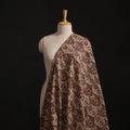 Pedana Hand Block Print Natural Dyed Cotton Kalamkari Fabric 05