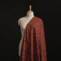 Pedana Hand Block Print Natural Dyed Cotton Kalamkari Fabric 04