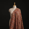 Pedana Hand Block Print Natural Dyed Cotton Kalamkari Fabric 01