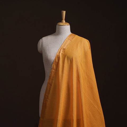 Handloom Mangalagiri Cotton Fabric with Nizam Zari Border 16