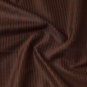  Vidarbha Tussar Silk Checks Handloom Fabric 