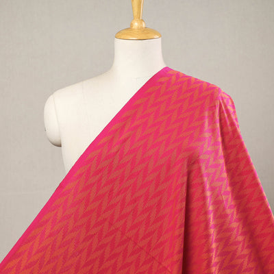 Pink - Prewashed Cotton Jacquard Fabric 09