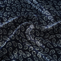 block printed silk fabric 