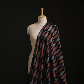 Kutch Hand Block Ajrakh Print Natural Dyed Cotton Fabric 53