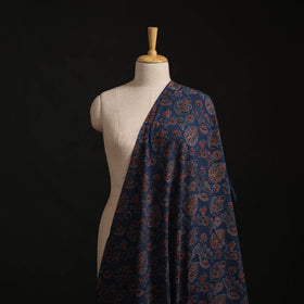 Kutch Hand Block Ajrakh Print Natural Dyed Cotton Fabric 45