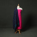Jacquard Woven Cotton 2pc Unstitched Dress Material Kurta Set with Jewellery 30
