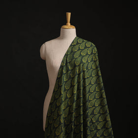 Kutch Hand Block Ajrakh Print Natural Dyed Cotton Fabric 34