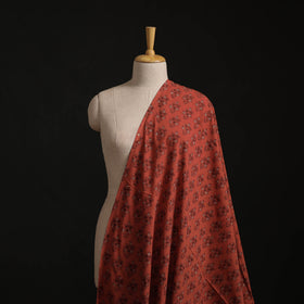 Kutch Hand Block Ajrakh Print Natural Dyed Cotton Fabric 29