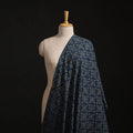Kutch Hand Block Ajrakh Print Natural Dyed Cotton Fabric 26