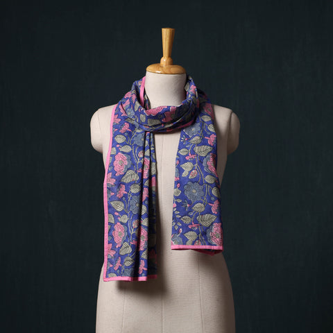 Hand Block Print Cotton Sanganeri Stole 21