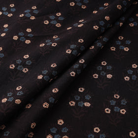 Kutch Hand Block Ajrakh Print Natural Dyed Cotton Fabric 30