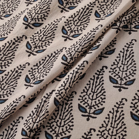 Kutch Hand Block Ajrakh Print Natural Dyed Cotton Fabric 32