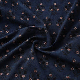 Kutch Hand Block Ajrakh Print Natural Dyed Cotton Fabric 33
