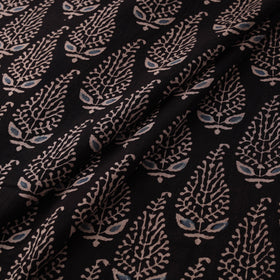 Kutch Hand Block Ajrakh Print Natural Dyed Cotton Fabric 35