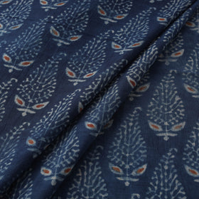 Kutch Hand Block Ajrakh Print Natural Dyed Cotton Fabric 36
