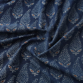 Kutch Hand Block Ajrakh Print Natural Dyed Cotton Fabric 36