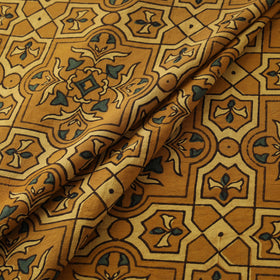 Kutch Hand Block Ajrakh Print Natural Dyed Cotton Fabric 44